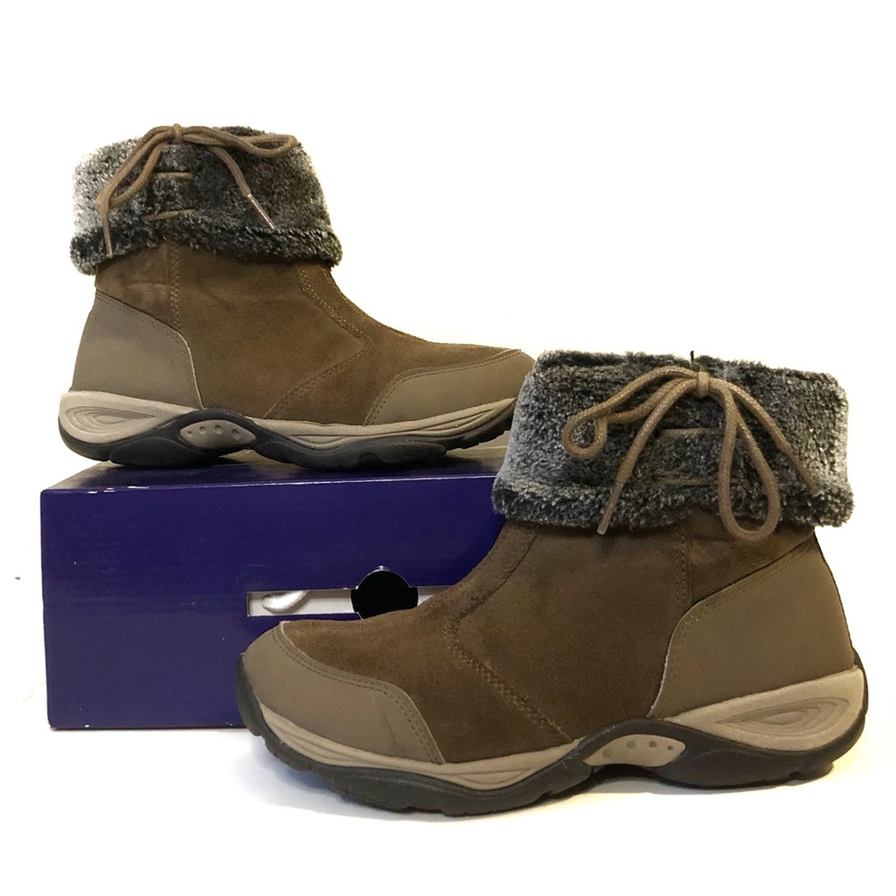 Easy Spirit Brown Cold Weather Booties Size 6